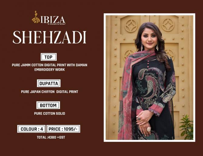 Shehzadi By Ibiza Jam Cotton Designer Salwar Kameez Wholesale Clothing Suppliers In india